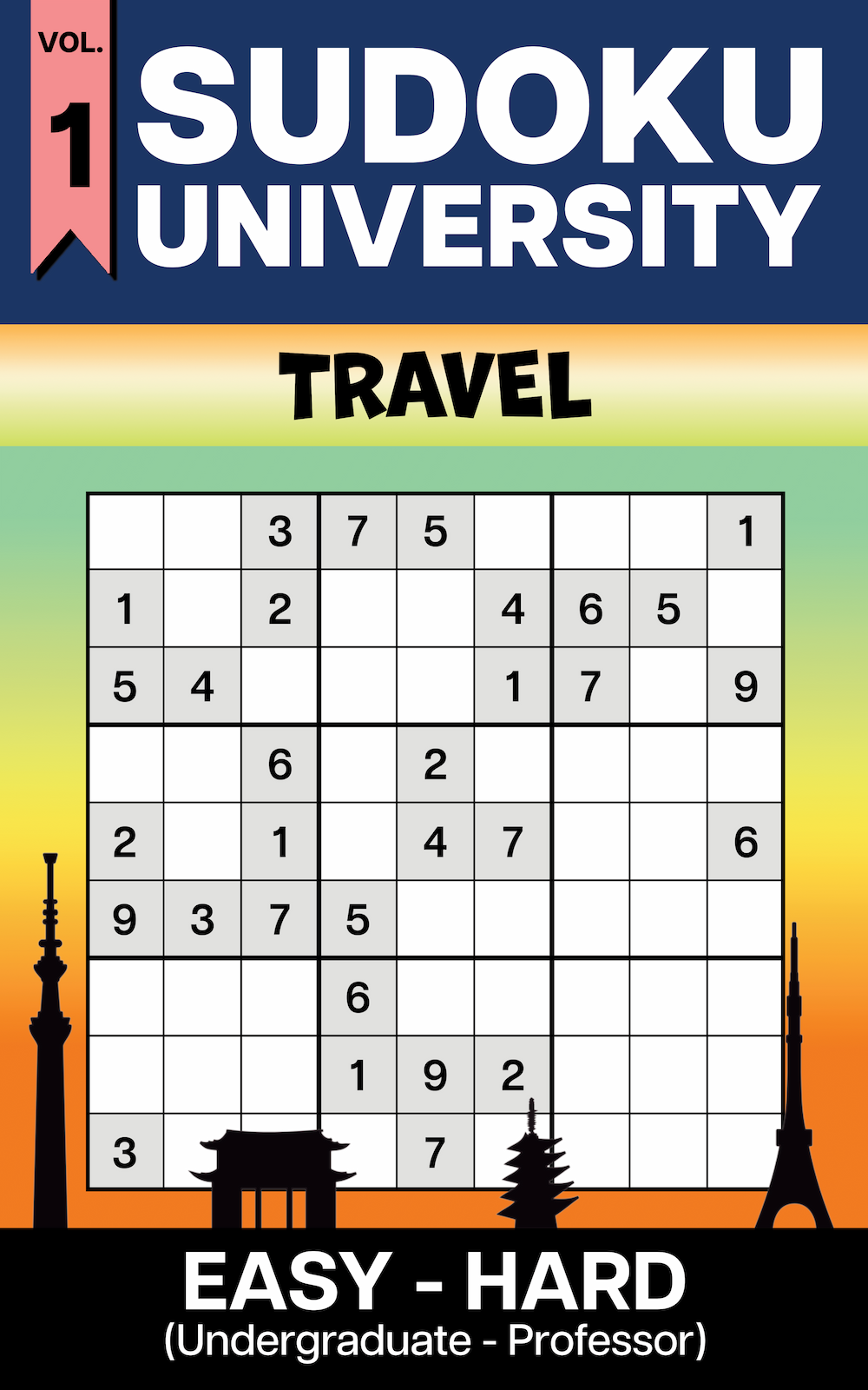 Sudoku University: Undergraduate - Professor Vol. 1 (Travel Edition)