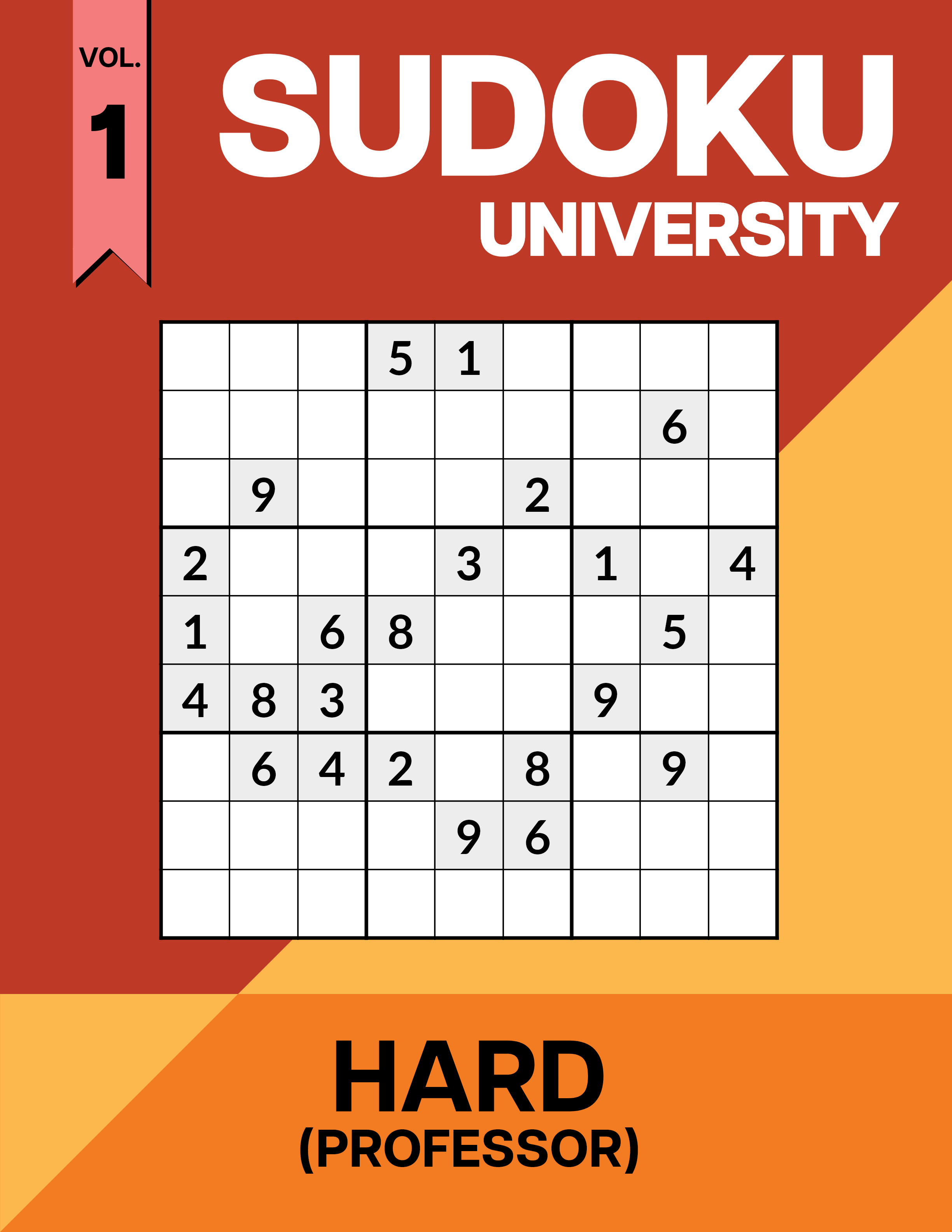 Sudoku University: Professor Vol. 1 (Classic Edition)