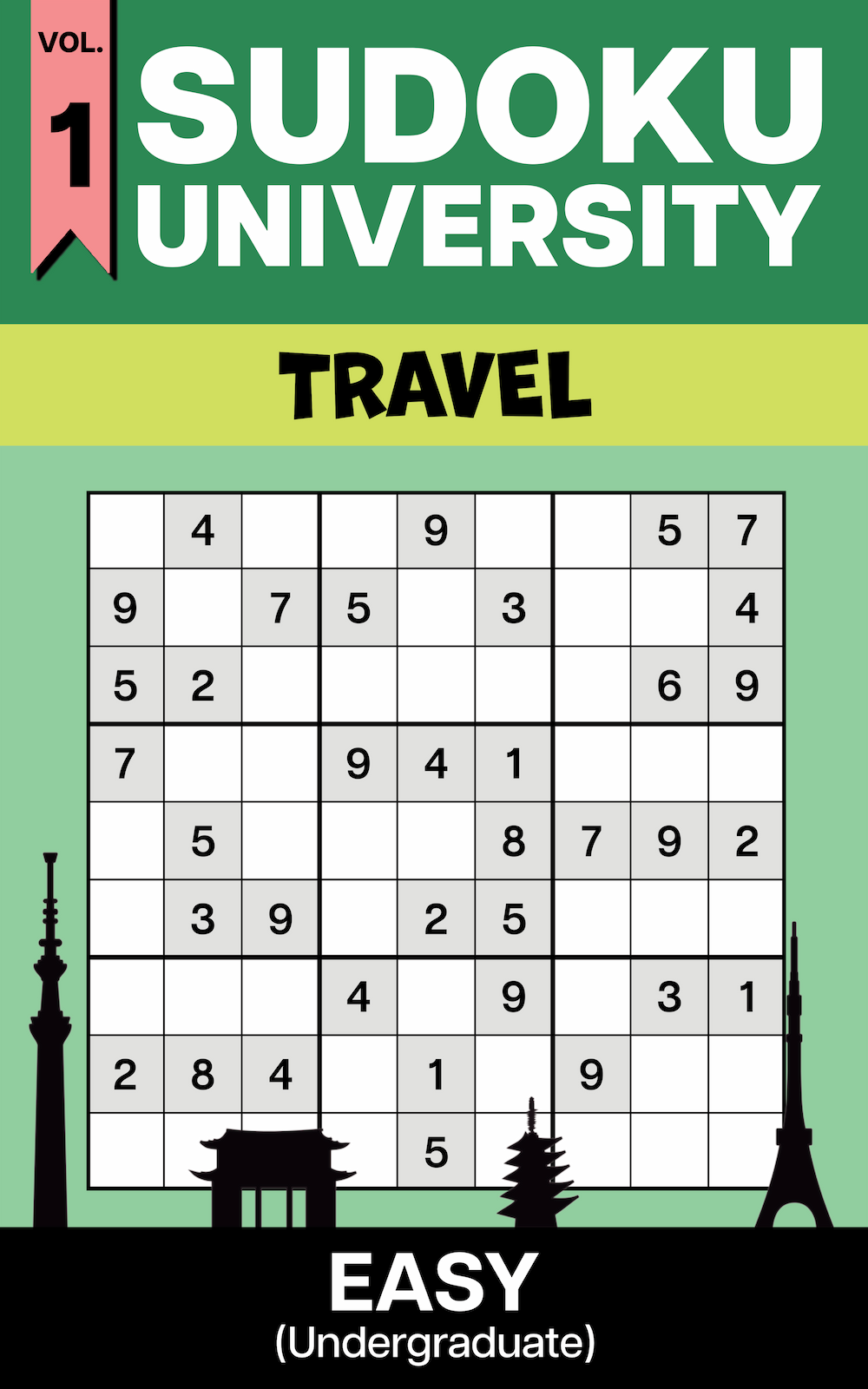 Sudoku University: Undergraduate Vol. 1 (Travel Edition)