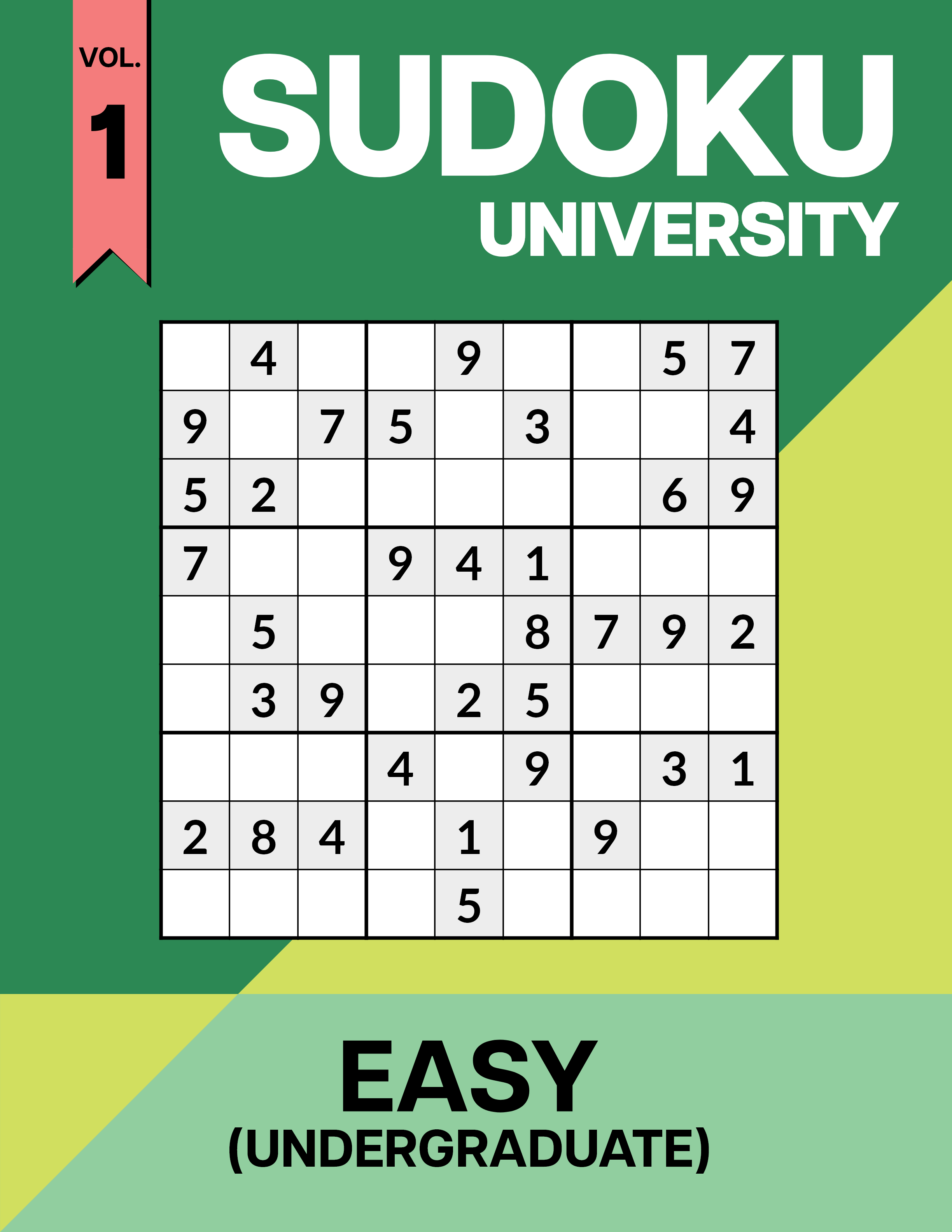 Sudoku University: Undergraduate Vol. 1 (Classic Edition)